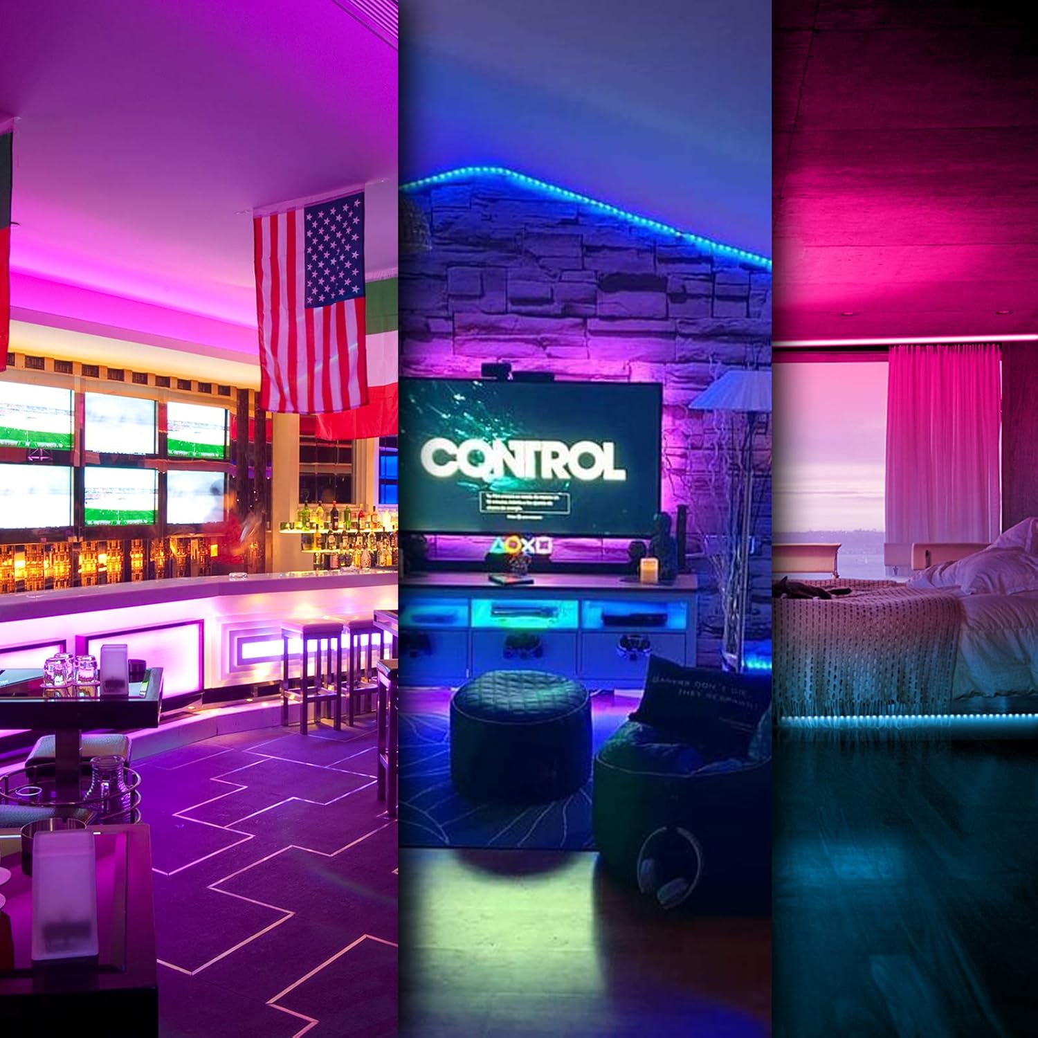 Smart-16703-24V-5050-RGB-60D-4 Break point resume smart magic LED strip